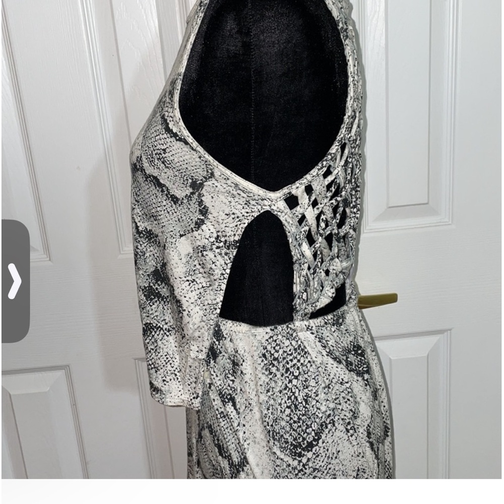 Indah Python Long Sexy Dress, Small - image 8